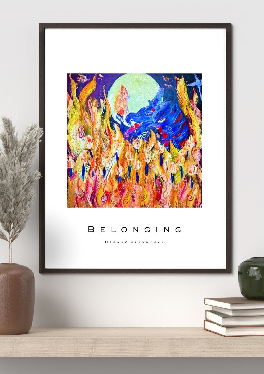 Belonging A2 Art Print