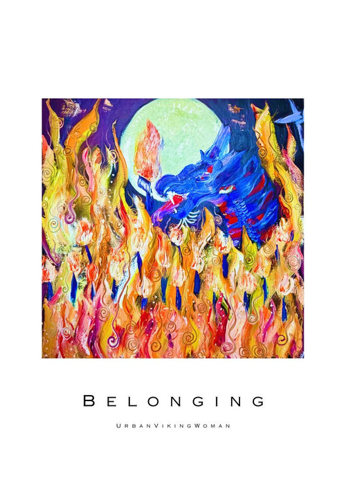 Belonging A2 Art Print