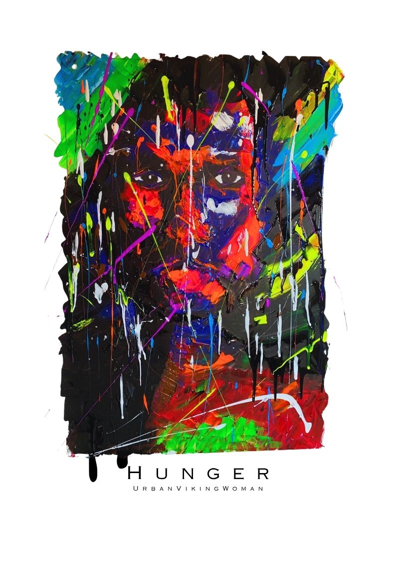 Hunger A2 Art Print