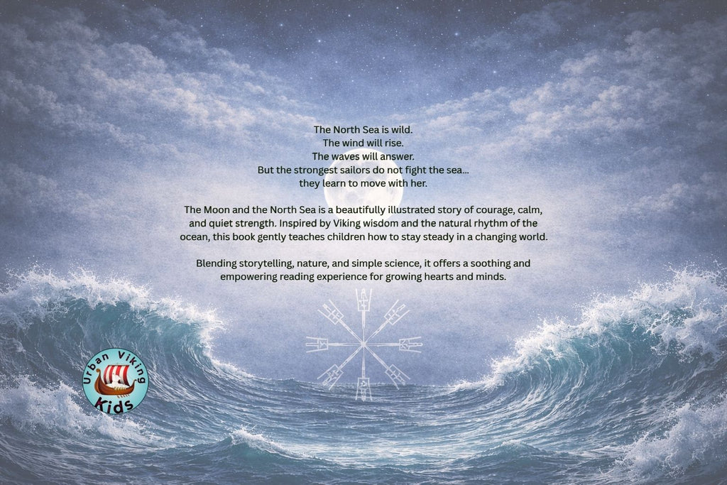 The Moon and the North Sea by Ocean Cry (Andrea Bibby)