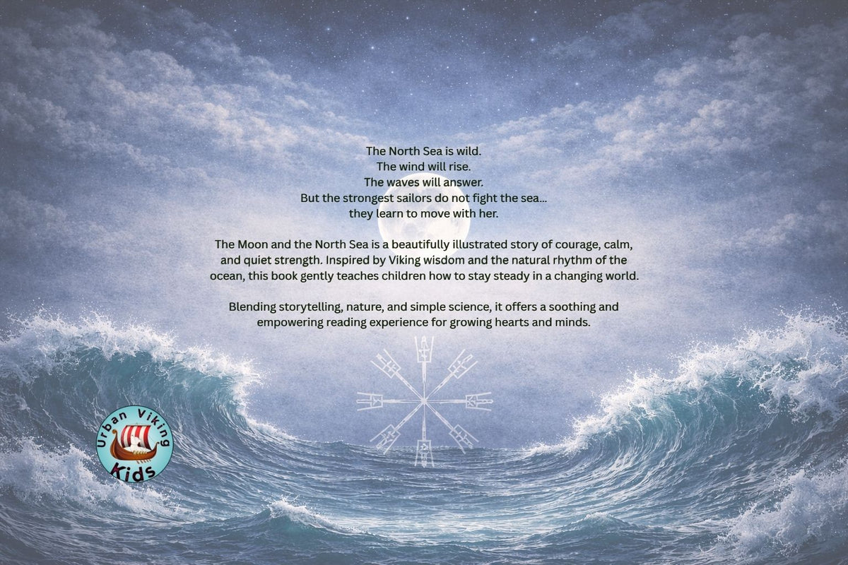 The Moon and the North Sea by Ocean Cry (Andrea Bibby)